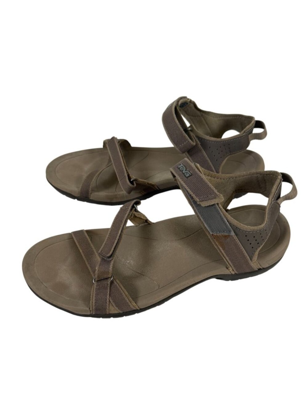 Teva Verra Brown Strappy Outdoor Sandals Size 9.5 USA